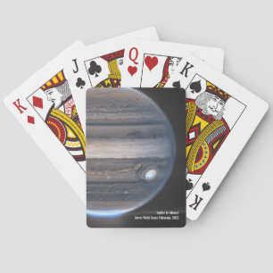 Jupiter in Infrared, James Webb Space Telescope Poker Cards