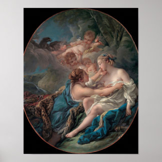 Jupiter, in the Guise of Diana, and Callisto Print