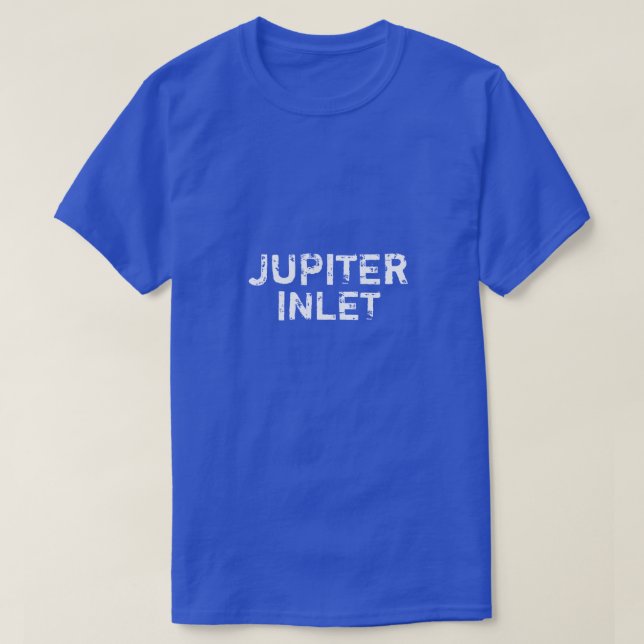 Jupiter Inlet Florida T-Shirt (Design Front)