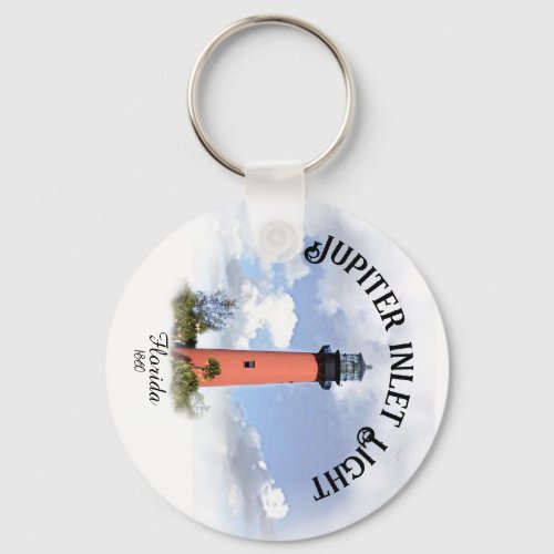 JUPITER INLET LIGHT KEYCHAIN