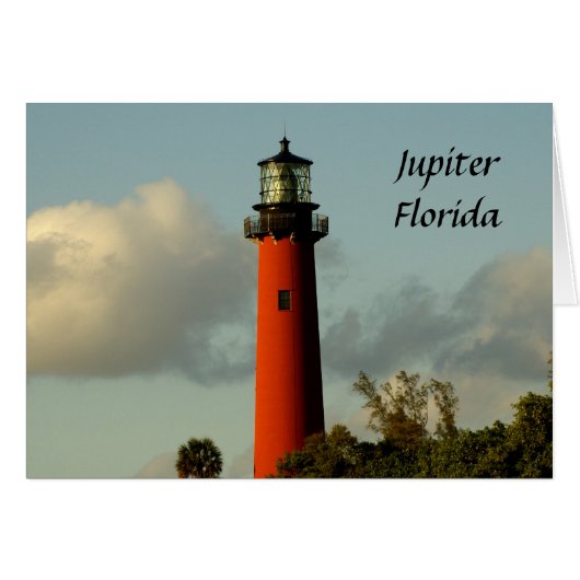 Jupiter Inlet Lighthouse Cards (Front Horizontal)