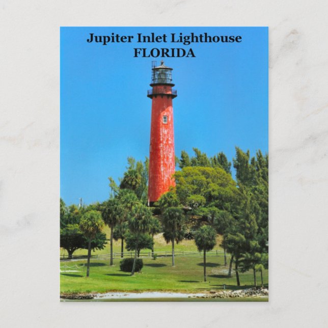 Jupiter Inlet Lighthouse, Florida Postcard (Front)
