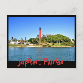 Jupiter Inlet Lighthouse in Jupiter, Florida Postcard