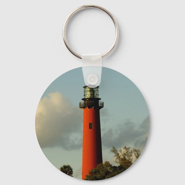 Jupiter Inlet Lighthouse Keychain (Front)