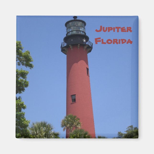 Jupiter Inlet Lighthouse Magnet (Front)