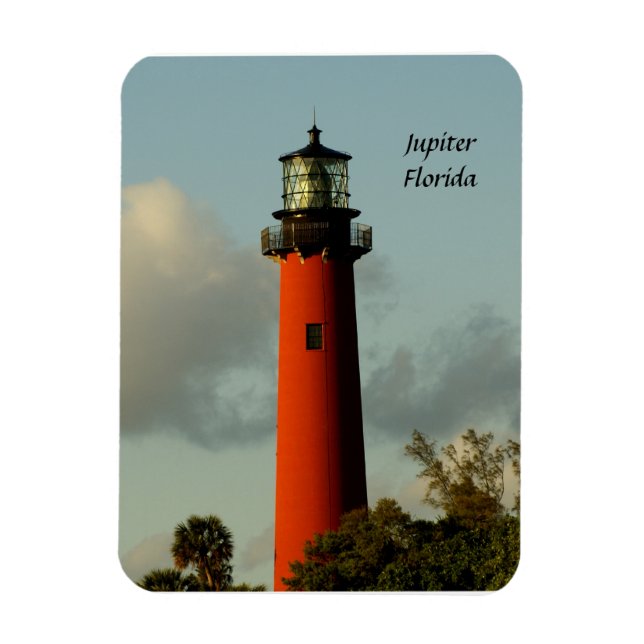 Jupiter Inlet Lighthouse Magnet (Vertical)