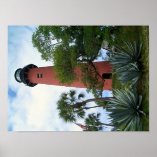 Jupiter Inlet Lighthouse & Museum Jupiter Florida Poster