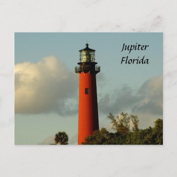 Jupiter Inlet Lighthouse Postcard by lighthouseenthusiast at Zazzle