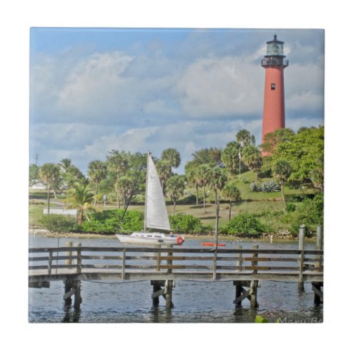 Jupiter Inlet Lighthouse Tile