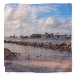 Jupiter Inlet, Winter Afternoon Bandana