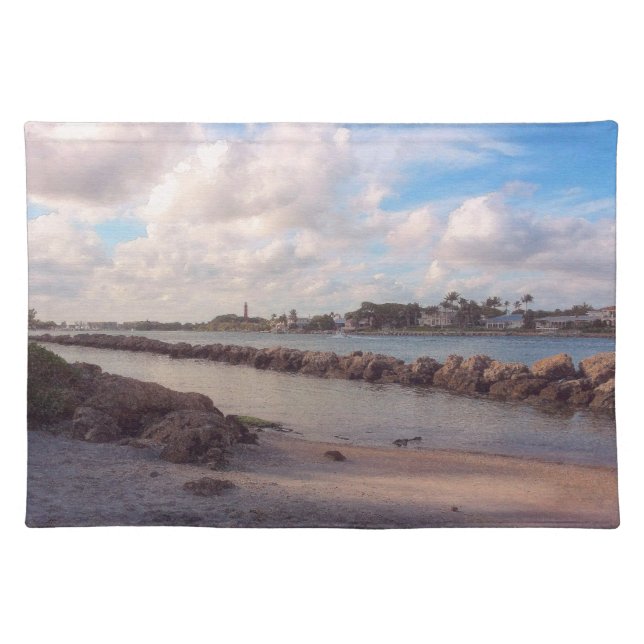 Jupiter Inlet, Winter Afternoon Placemat (Front)