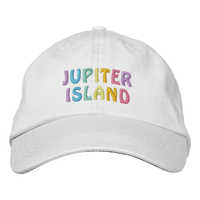 JUPITER ISLAND cap (Front)