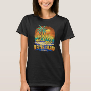 Jupiter Island Florida Family Vacation 2022 Souven T-Shirt