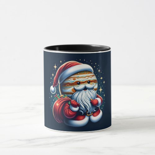 Jupiter Jolly Old St Nick Santa Claus Astrology Mug