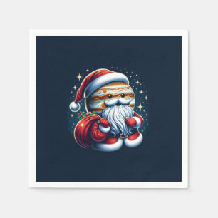 Jupiter Jolly Old St. Nick Santa Claus Astrology Napkins