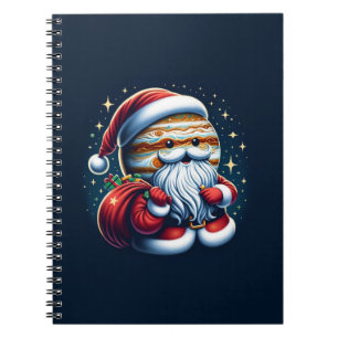 Jupiter Jolly Old St. Nick Santa Claus Astrology Notebook