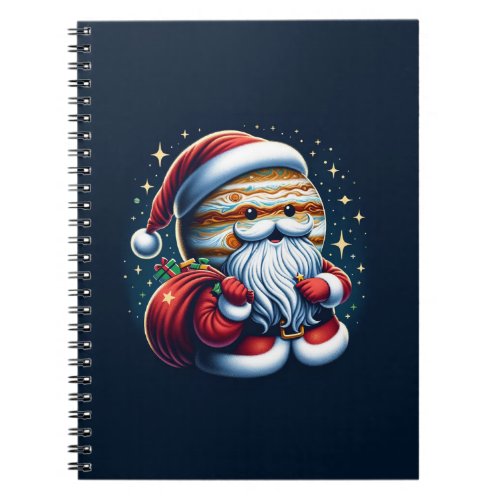 Jupiter Jolly Old St Nick Santa Claus Astrology Notebook