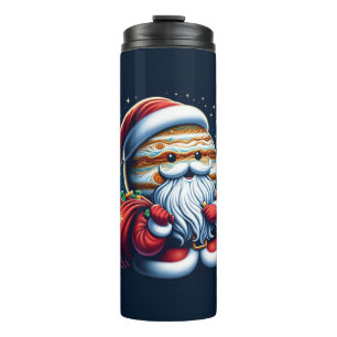 Jupiter Jolly Old St. Nick Santa Claus Astrology Thermal Tumbler