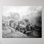 Jupiter &amp; Lake Worth Railroad, 1897. Vintage Photo Poster at Zazzle