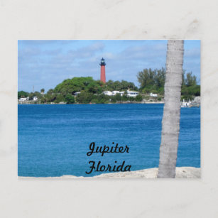 Jupiter Lighthouse from DuBois Park Postcard