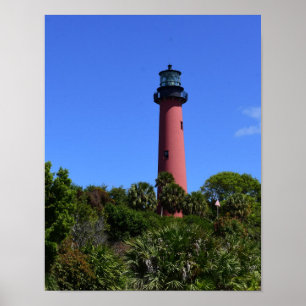 Jupiter Lighthouse on a Poster