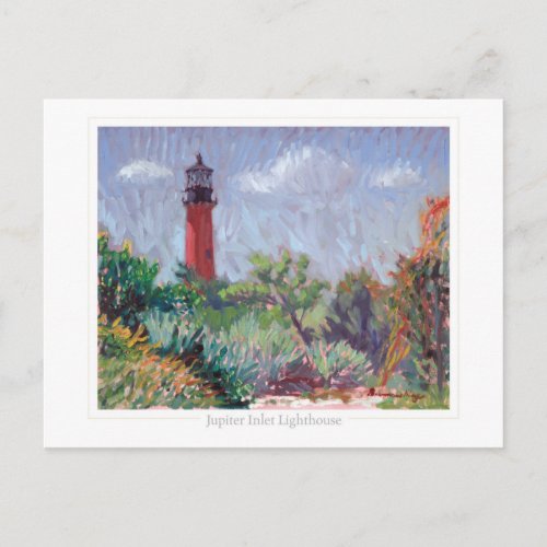 Jupiter Lighthouse postcard