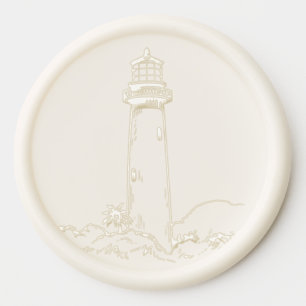 Jupiter Lighthouse Wax Seal Sticker
