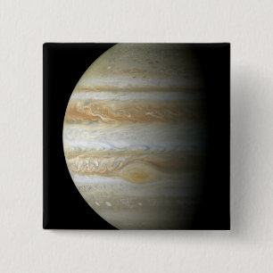 Jupiter mosiac button