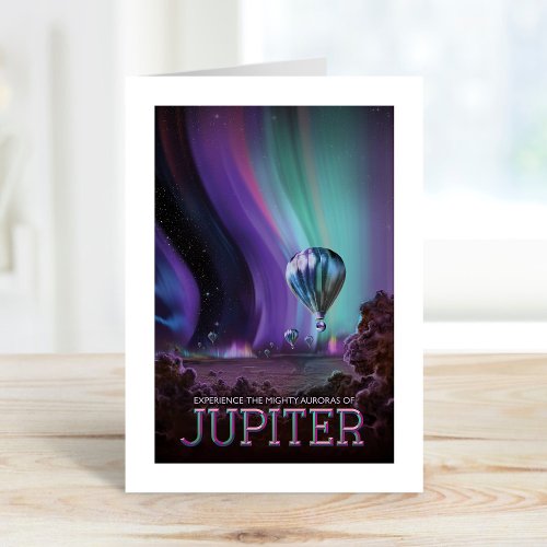 Jupiter  NASA Visions of the Future Card