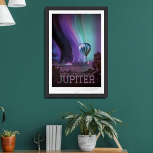 Jupiter   NASA Visions of the Future Framed Art