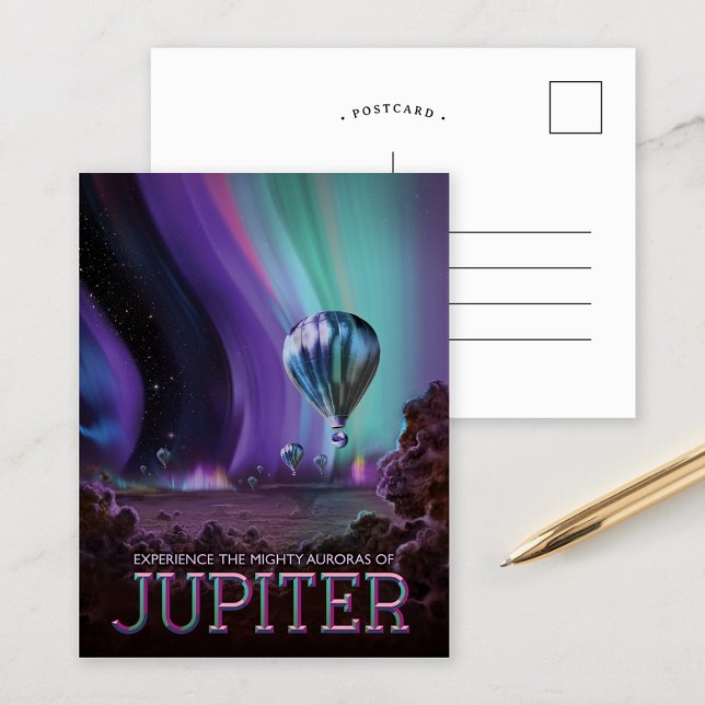 Jupiter | NASA Visions of the Future Postcard (Creator Uploaded)