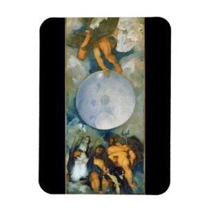 Jupiter Neptune and Pluto by Caravaggio in 1597 Magnet