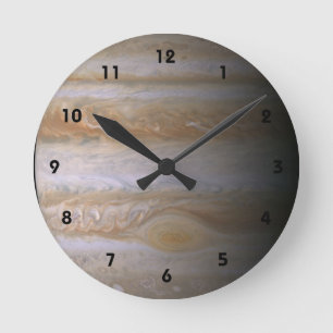 Jupiter planet astronomy nebula space galaxy round clock