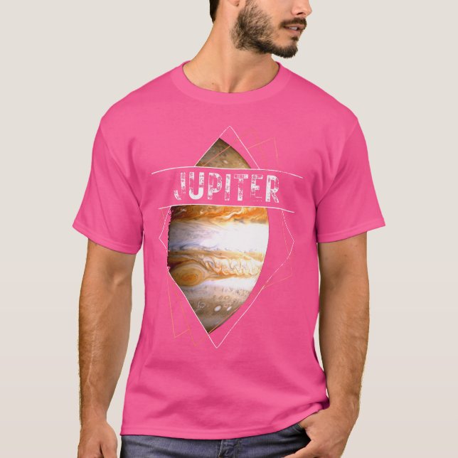 Jupiter Planet Solar System Space Astronomy T-Shirt (Front)