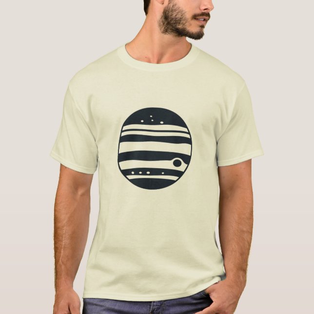 Jupiter Planet T-Shirt (Front)