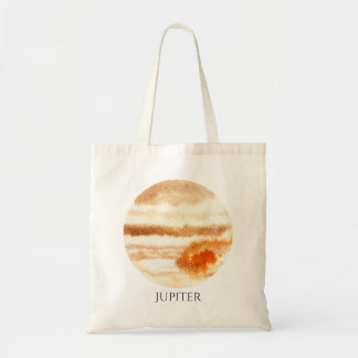 Jupiter Planet Watercolor Tote