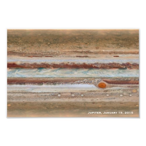 Jupiter Red Spot Close_Up Photograph