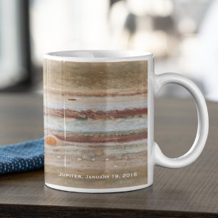 Jupiter Red Spot Close-Up Photograph Coffee Mug