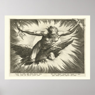 Jupiter, Roman God, Mythology, Deity, 16th century Poster