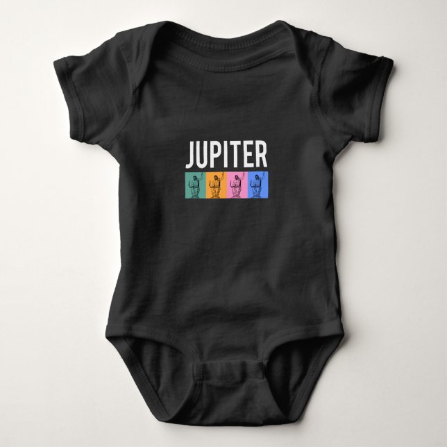 Jupiter Roman mythology Baby Bodysuit (Front)