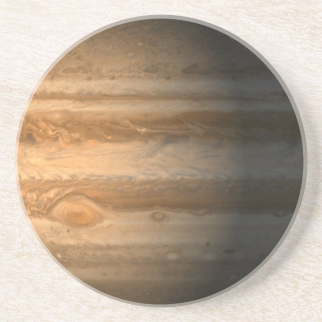 Jupiter Sandstone Coaster (Front)