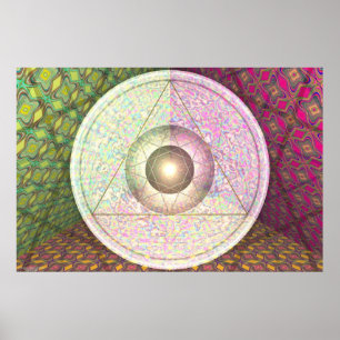 Jupiter, Saturn And Uranus Per Martineau Poster