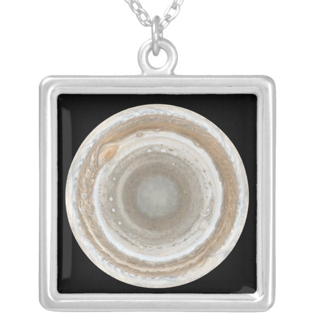 Jupiter Silver Plated Necklace (Front)