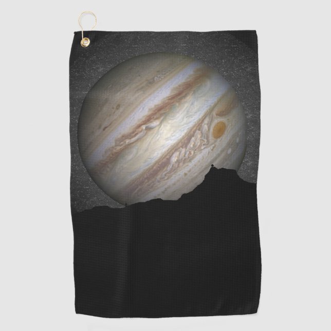 Jupiter Space Golf Towel (Front)