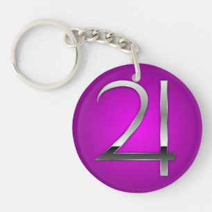 Jupiter symbol keychain
