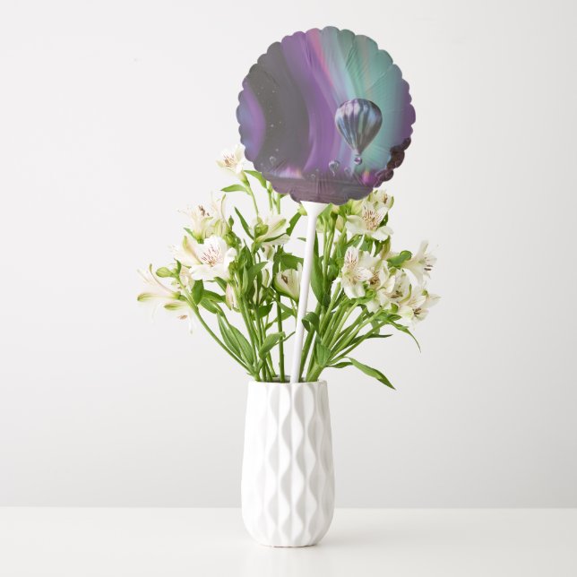 Jupiter Travel by Hot Air Balloon Bighty Auroras (Vase)