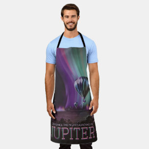Jupiter Travel by Hot Air Balloon Bighty Auroras Apron