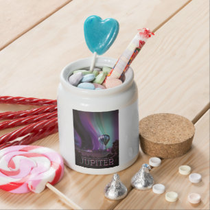 Jupiter Travel by Hot Air Balloon Bighty Auroras Candy Jar