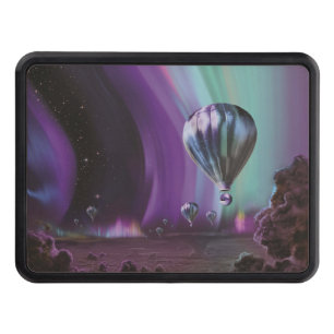 Jupiter Travel by Hot Air Balloon Bighty Auroras Hitch Cover