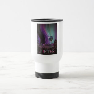 Jupiter Travel by Hot Air Balloon Bighty Auroras Mug